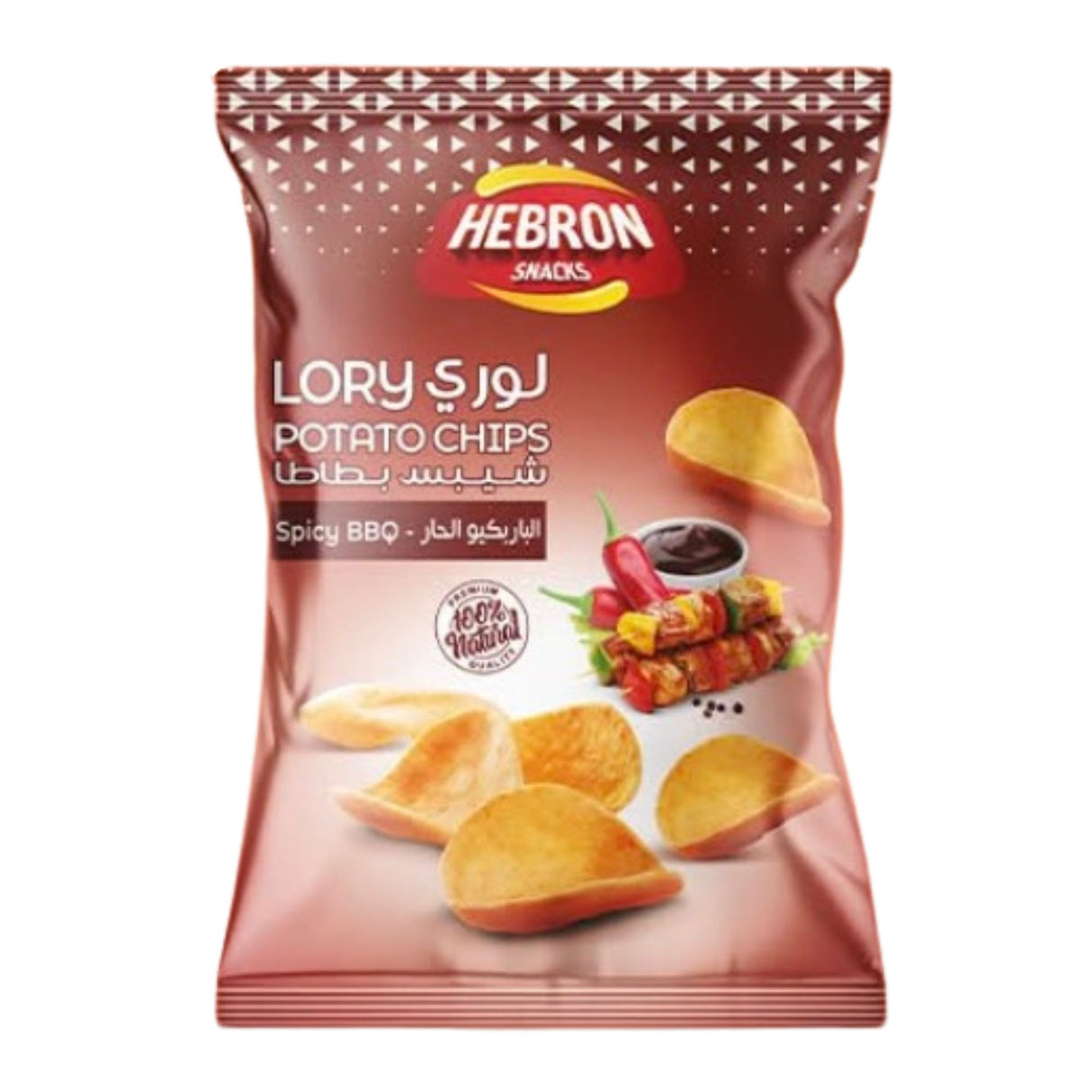 Hebron Lory Hot Bbq 100g (Imported from Palestine)