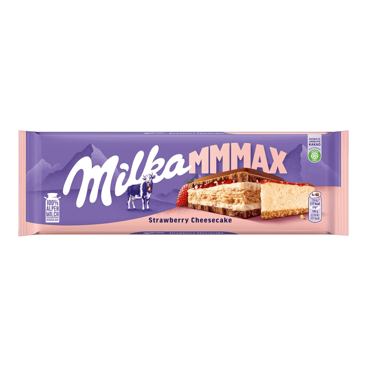 Milka Strawberry Cheesecake (300g) - CrescentMarket