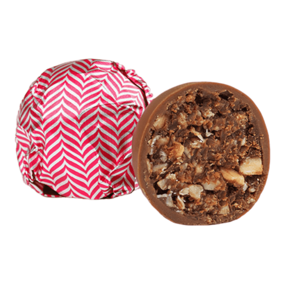 Ball of Extra Parline with Broken Hazelnut & small balls of French Biscuits - CrescentMarket