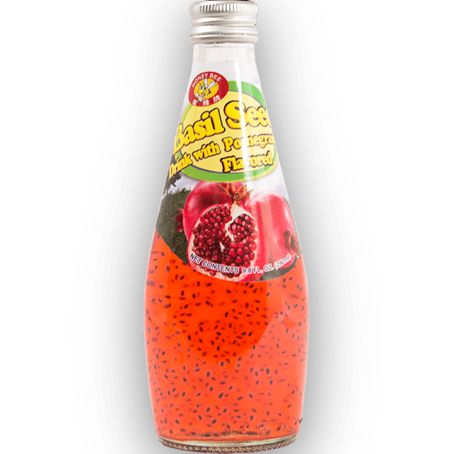 Honey Bee Basil Seed pomegranate Drink - CrescentMarket
