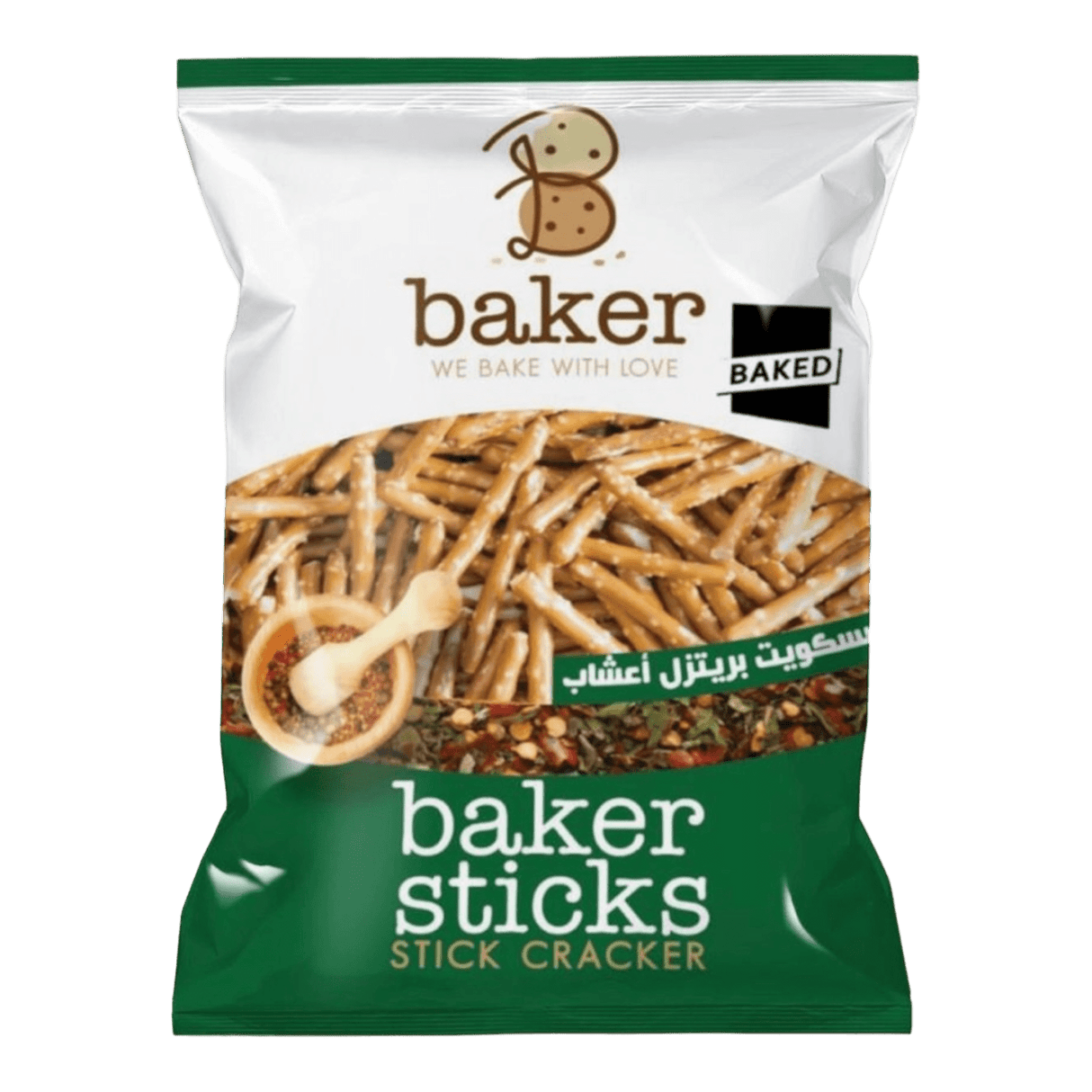 Baker Pretzel Sticks Mixed Herbs - CrescentMarket