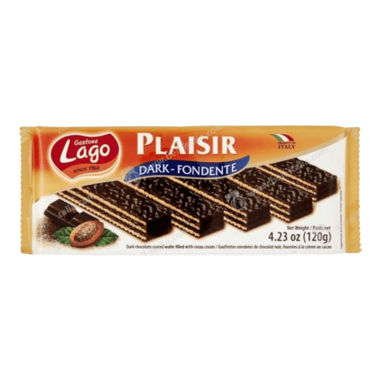 Lago Plaisir Dark Fondente (120g) - CrescentMarket