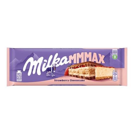 Milka Strawberry Cheesecake (300g) - CrescentMarket