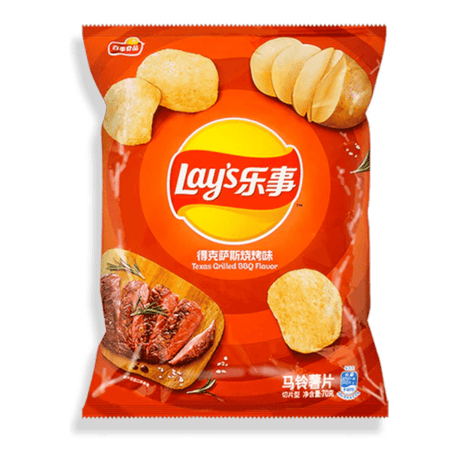 Lays Texas Grilled Bbq Chips - CrescentMarket