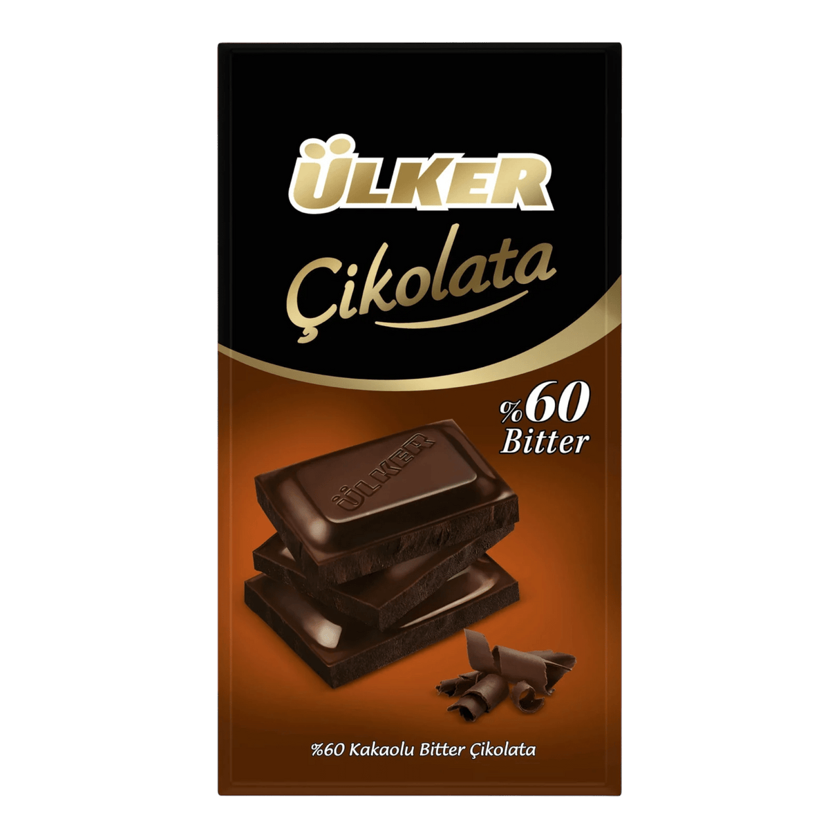 Ulker Dark 60% Bitter Chocolate (70g) - CrescentMarket