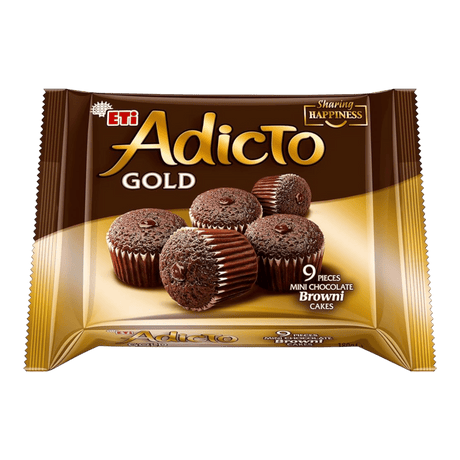 Eti Adicto Gold Mini Brownie Cake - CrescentMarket