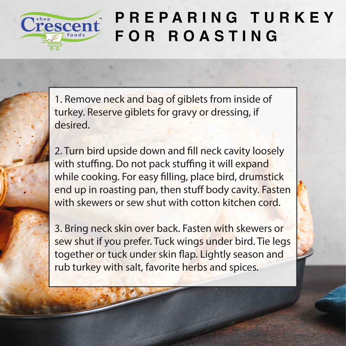 Crescent Foods Halal Turkey Preorder