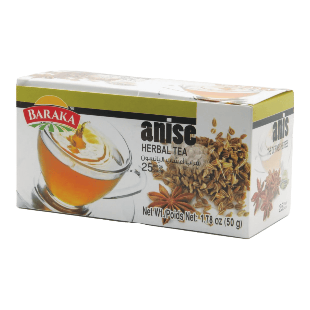 Baraka Anise Tea bags (25ct) - CrescentMarket