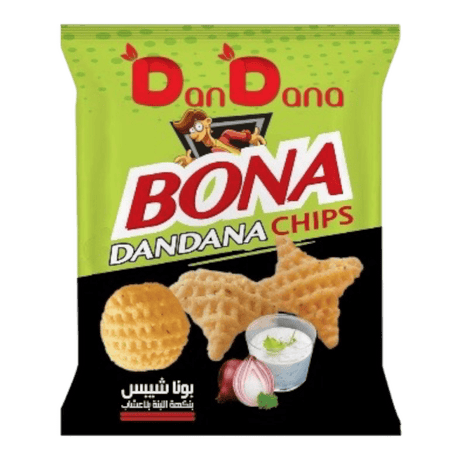 DanDana Sour & Cream Chips 20gr - CrescentMarket