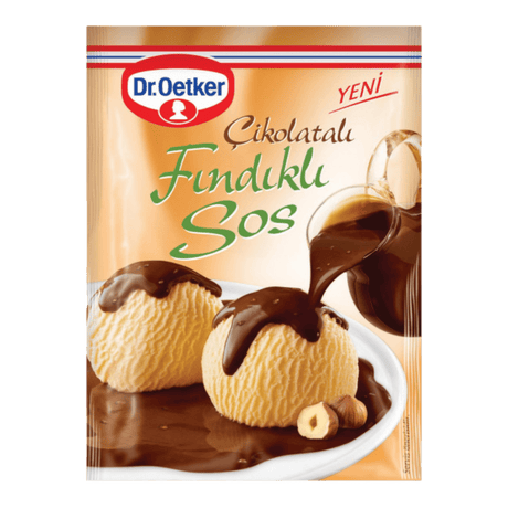 Dr.Oetker Chocolate Sauce with Hazelnut Mix 130g - CrescentMarket