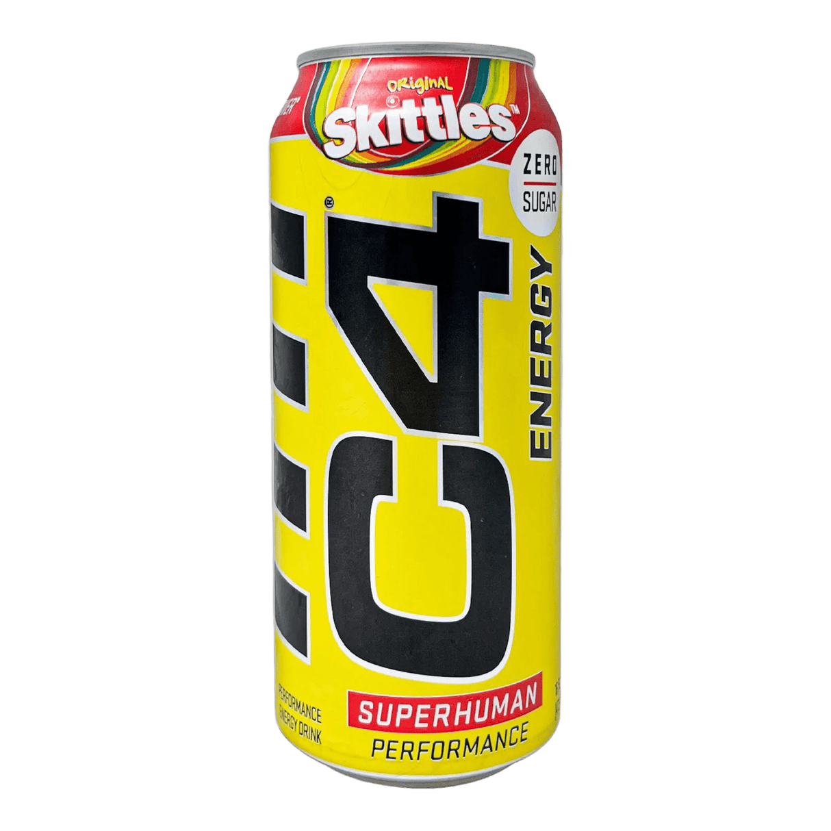 C4 Skittles Energy Drink 16oz - CrescentMarket