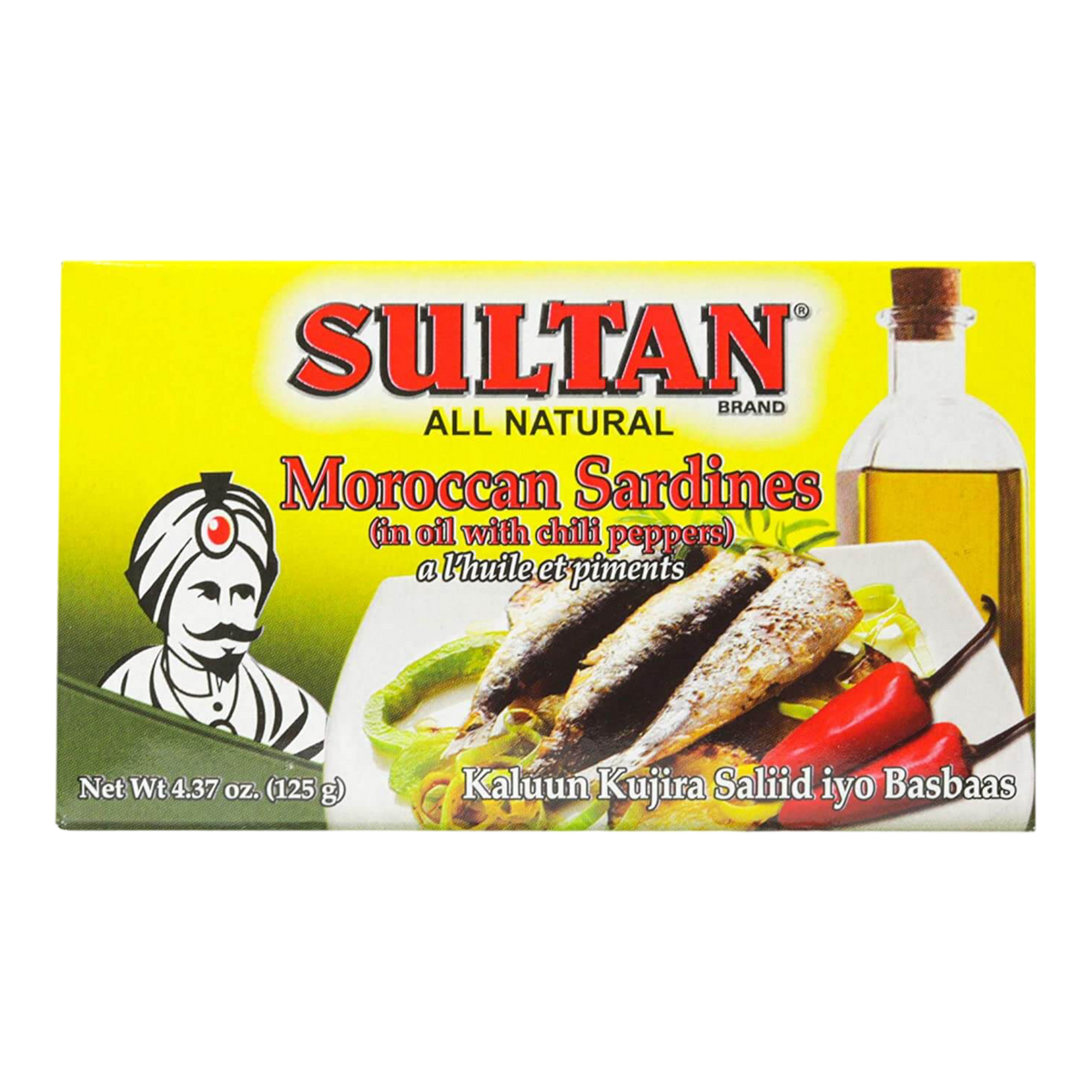 Sultan Sardines in oil with Chili Pepper 125gr
