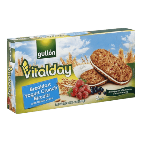 Gullon Sugar Free Yogurt Crunch Cookies - CrescentMarket