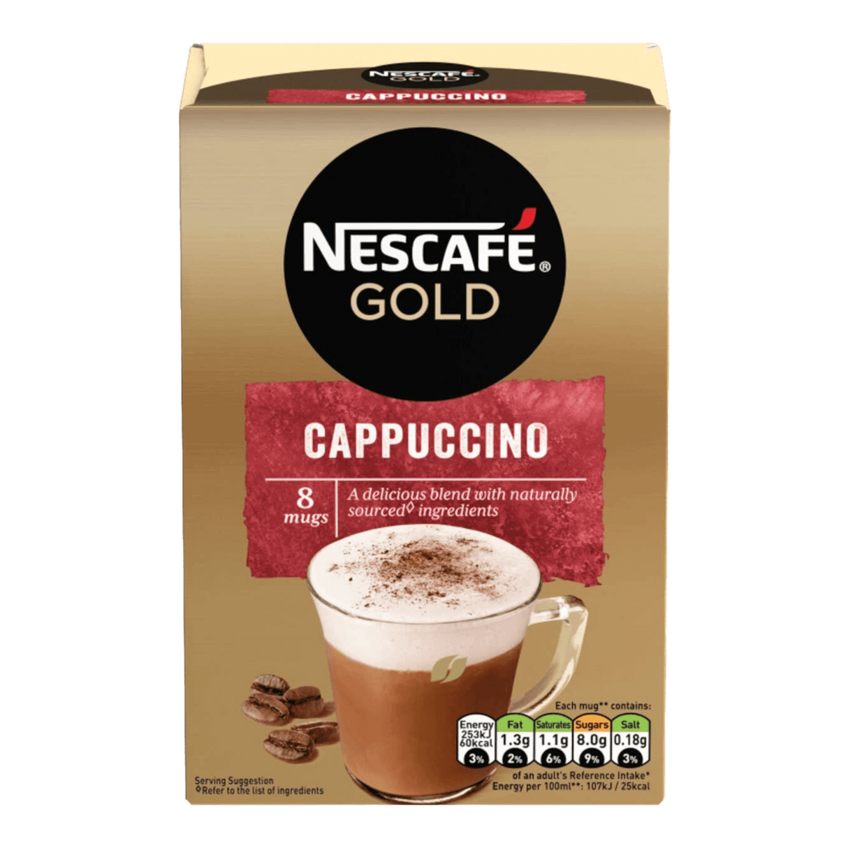 Nescafe Gold Cappuccino (8 sticks) - CrescentMarket