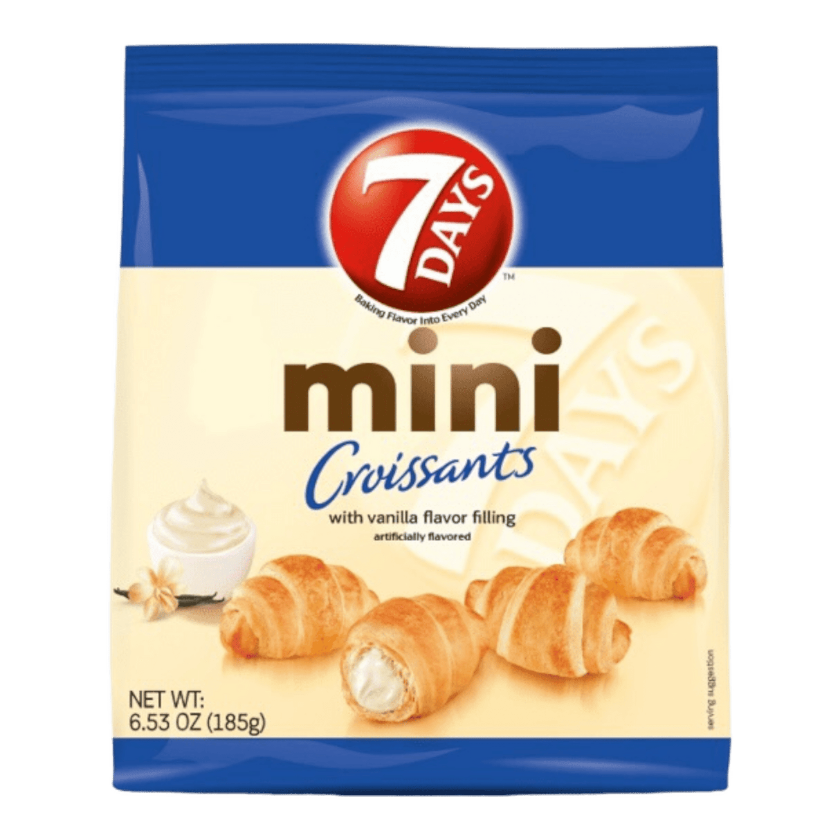 7-Days Vanilla Mini Croissant 6.53oz - CrescentMarket