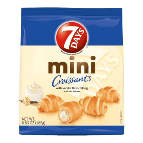 7-Days Vanilla Mini Croissant 6.53oz - CrescentMarket