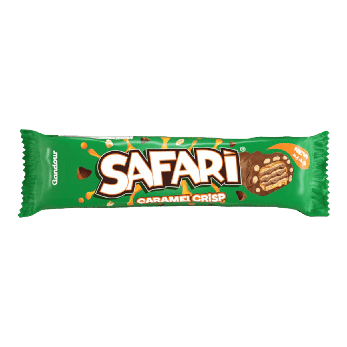 Gandour Safari Caramel Crisp 12pc - CrescentMarket