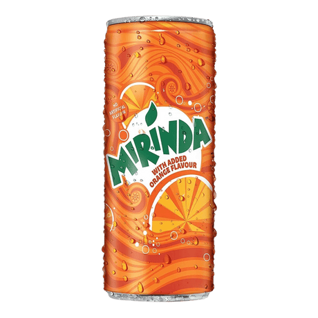 Mirinda Orange Soda 250ml (Can) - CrescentMarket