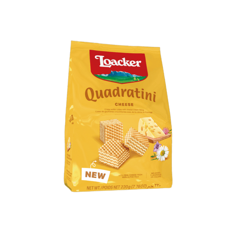 LOACKER Quadratini Cheese - CrescentMarket